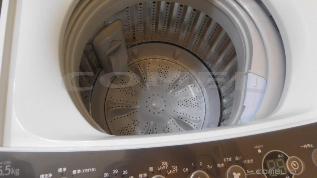 レビュー ハイアール全自動洗濯機 Jw C55d を実際に使ってみた感想 評価 一人暮らしにオススメだ Comel Q コメルキュー